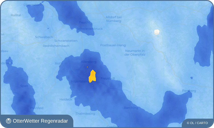 OtterWetter Regenradar-Widget Möning