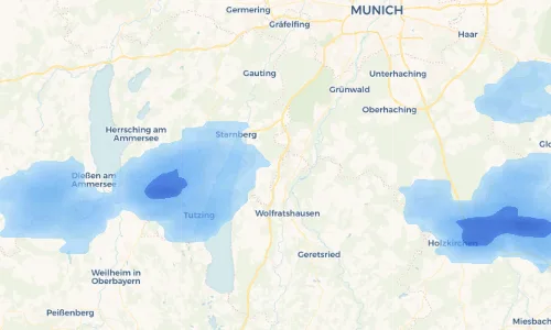 Regenradar Vorschaubild - Aktuelle Niederschläge in Mörlbach und Umgebung