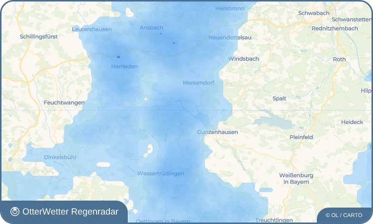 Widget-Vorschau für Mörsach Wetter-Widget-Vorschau mit Vorhersagedaten für Mörsach