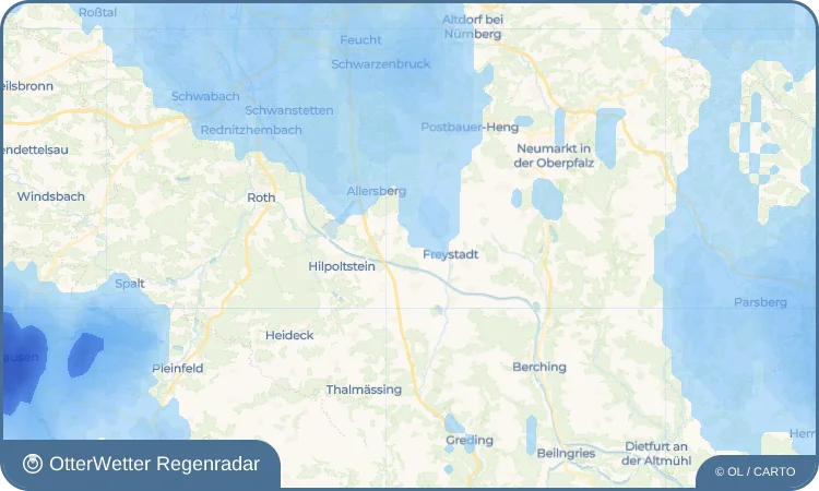 Wetter-Widget-Vorschau mit Vorhersagedaten für Mörsdorf