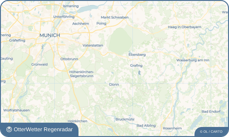 OtterWetter Regenradar-Widget Moosach