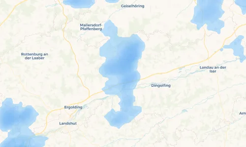 Regenradar Vorschaubild - Aktuelle Niederschläge in Moosberg und Umgebung
