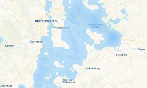 Regenradar-Vorschau: aktuelle Niederschläge in Moosham und Umgebung