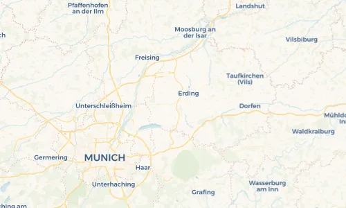 Regenradar Vorschaubild - Aktuelle Niederschläge in Moosinning und Umgebung