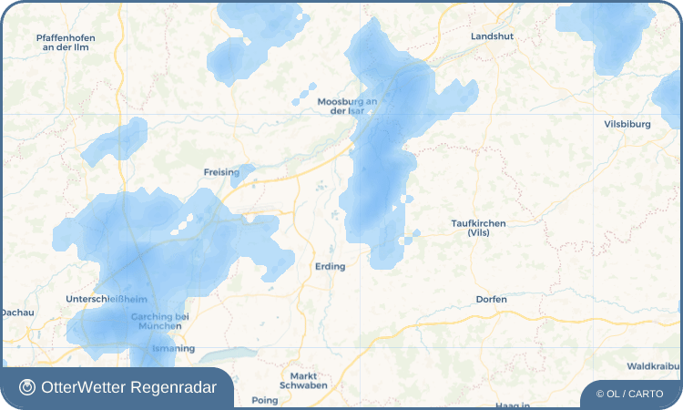 Widget-Vorschau für Mooslern Wetter-Widget-Vorschau mit Vorhersagedaten für Mooslern