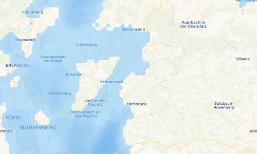 Regenradar Vorschaubild - Aktuelle Niederschläge in Morsbrunn und Umgebung