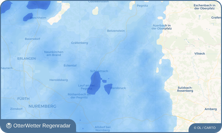 OtterWetter Regenradar-Widget Morsbrunn