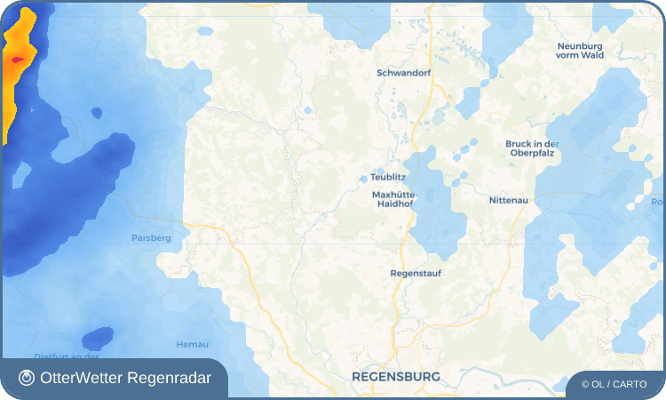 OtterWetter Regenradar-Widget Mossendorf