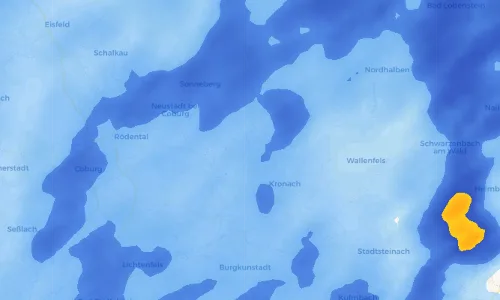 Regenradar Vorschaubild - Aktuelle Niederschläge in Mostholz und Umgebung