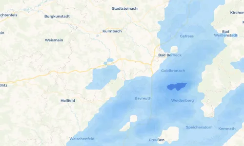 Regenradar Vorschaubild - Aktuelle Niederschläge in Muckenreuth und Umgebung