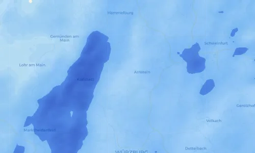 Regenradar Vorschaubild - Aktuelle Niederschläge in Müdesheim und Umgebung