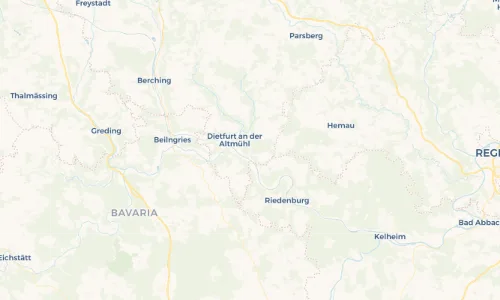 Regenradar Vorschaubild - Aktuelle Niederschläge in Mühlbach und Umgebung