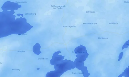 Regenradar Vorschaubild - Aktuelle Niederschläge in Mühlen und Umgebung