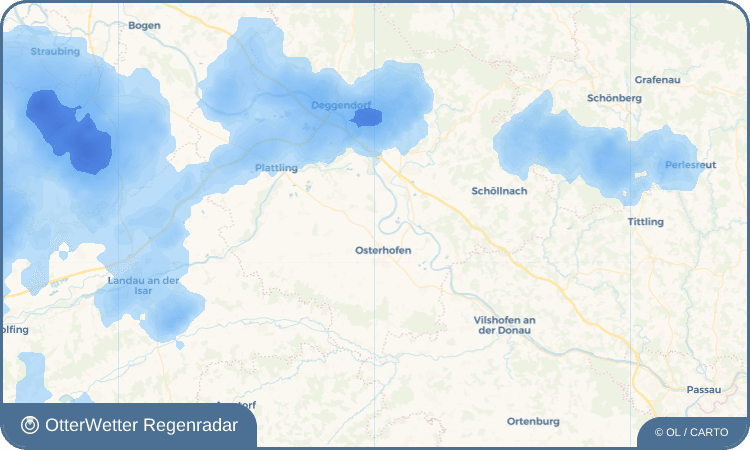 Wetter-Widget-Vorschau mit Vorhersagedaten für Mühlham