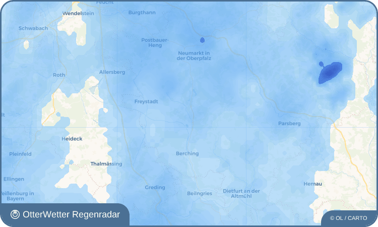Widget-Vorschau für Mühlhausen Wetter-Widget-Vorschau mit Vorhersagedaten für Mühlhausen