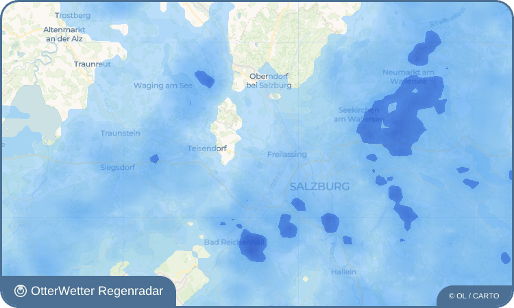 OtterWetter Regenradar-Widget Mühlreit