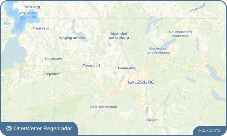 Wetter-Widget-Vorschau mit Vorhersagedaten für Mühlreit