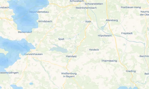 Regenradar Mühlstetten: aktuelle Niederschläge in Mühlstetten und Umgebung, Stand 24. Oktober 2026 um 22:30 Uhr