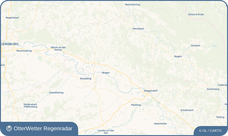 OtterWetter Regenradar-Widget Mühlthal