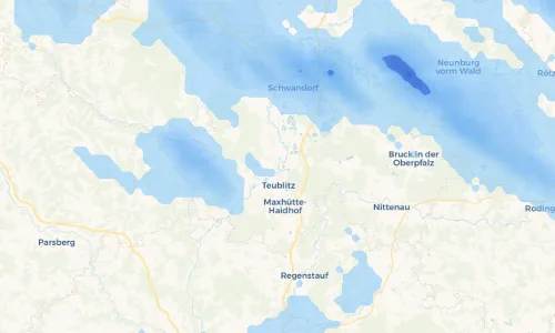 Regenradar Vorschaubild - Aktuelle Niederschläge in Münchshofen und Umgebung