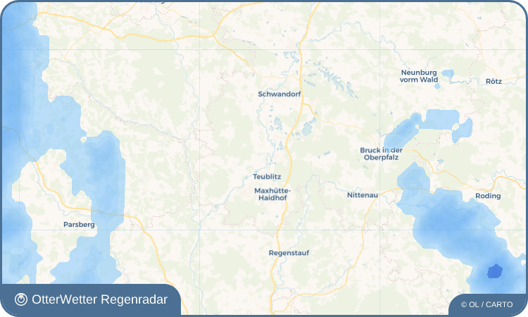 OtterWetter Regenradar-Widget Münchshofen