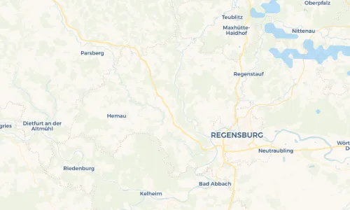 Regenradar Vorschaubild - Aktuelle Niederschläge in Münchsried und Umgebung