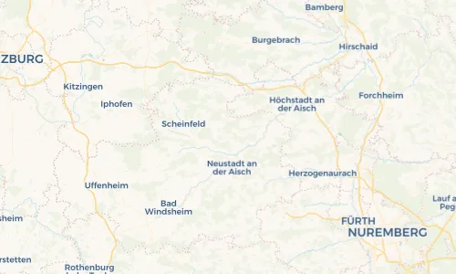Regenradar Vorschaubild - Aktuelle Niederschläge in Münchsteinach und Umgebung
