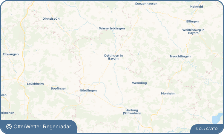 OtterWetter Regenradar-Widget Munningen