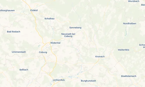 Regenradar Vorschaubild - Aktuelle Niederschläge in Mupperg und Umgebung