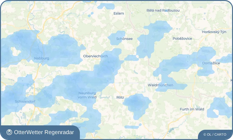 Wetter-Widget-Vorschau mit Vorhersagedaten für Muschenried