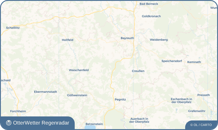 OtterWetter Regenradar-Widget Muthmannsreuth
