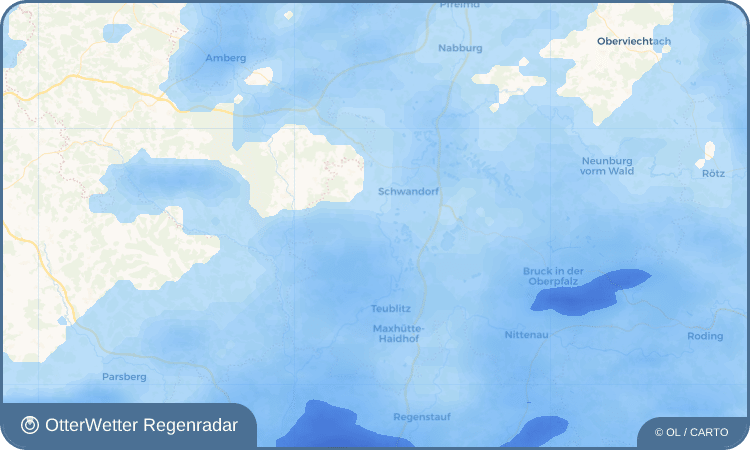 OtterWetter Regenradar-Widget Naabeck