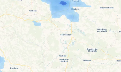 Regenradar Vorschaubild - Aktuelle Niederschläge in Naabsiegenhofen und Umgebung