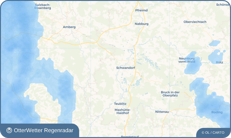 OtterWetter Regenradar-Widget Naabsiegenhofen