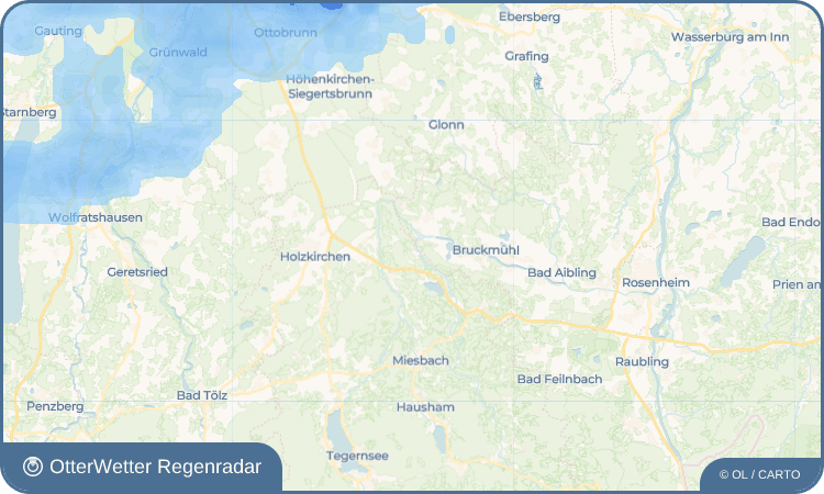 OtterWetter Regenradar-Widget Naring