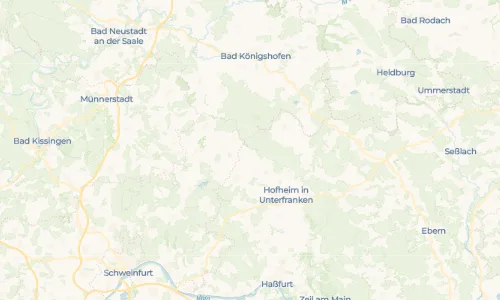 Regenradar Vorschaubild - Aktuelle Niederschläge in Nassach und Umgebung