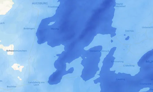 Regenradar Vorschaubild - Aktuelle Niederschläge in Nassenhausen und Umgebung
