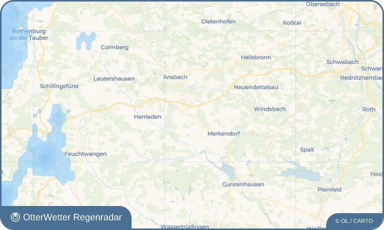 Wetter-Widget-Vorschau mit Vorhersagedaten für Nehdorf