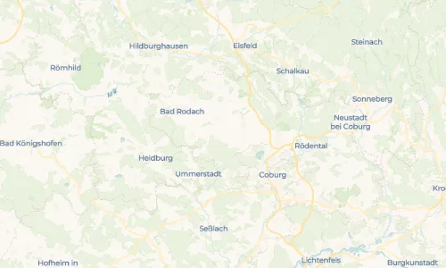 Regenradar-Vorschau: aktuelle Niederschläge in Neida und Umgebung