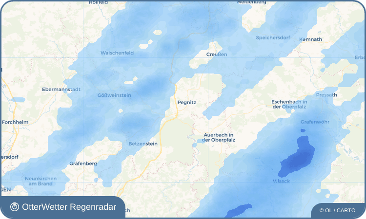 Wetter-Widget-Vorschau mit Vorhersagedaten für Nemschenreuth