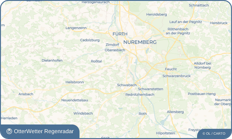 OtterWetter Regenradar-Widget Nemsdorf