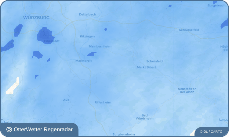 OtterWetter Regenradar-Widget Nenzenheim