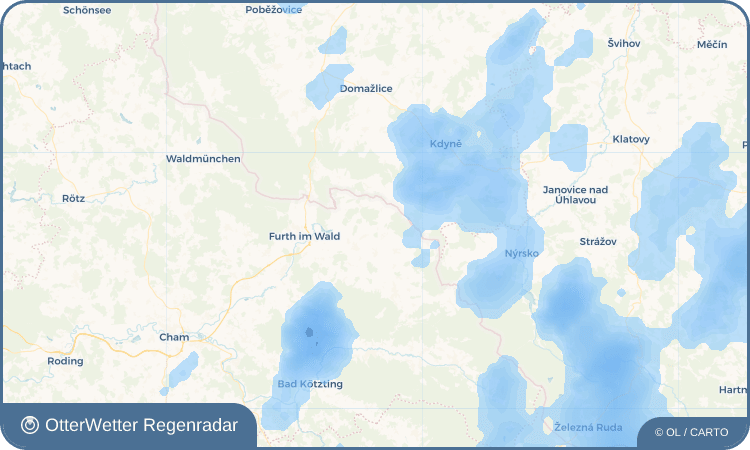 OtterWetter Regenradar-Widget Neuaign