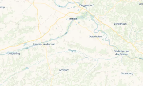 Regenradar Vorschaubild - Aktuelle Niederschläge in Neubachling und Umgebung