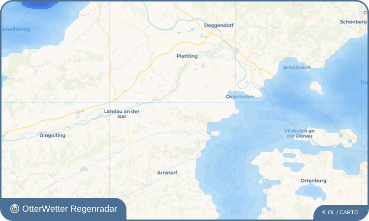 OtterWetter Regenradar-Widget Neubachling