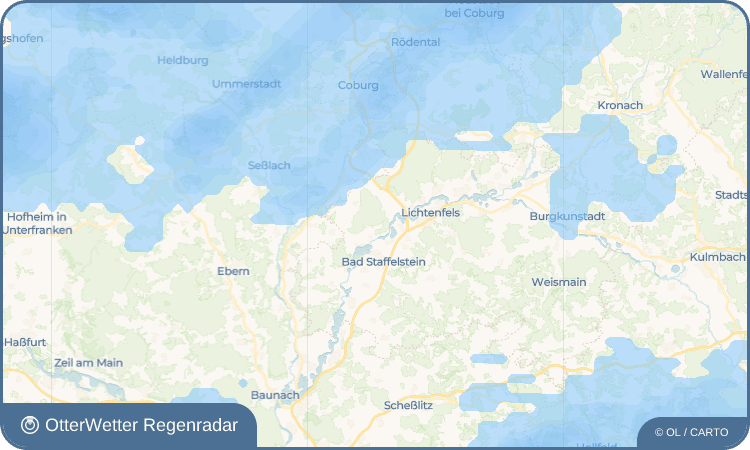 Wetter-Widget-Vorschau mit Vorhersagedaten für Neubanz