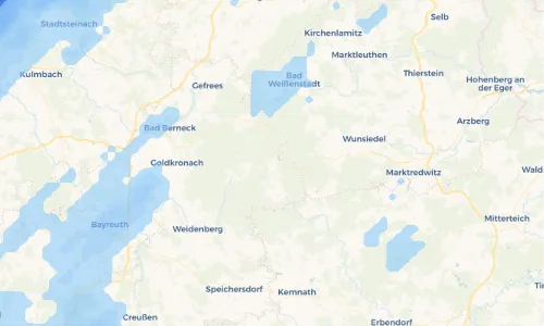 Regenradar Vorschaubild - Aktuelle Niederschläge in Neubau und Umgebung