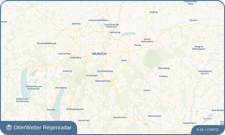 OtterWetter Regenradar-Widget Neubiberg