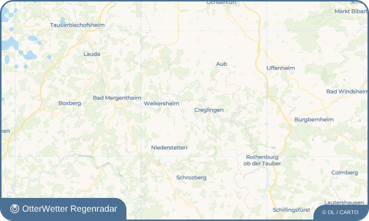OtterWetter Regenradar-Widget Neubronn