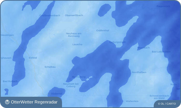 OtterWetter Regenradar-Widget Neuenbau